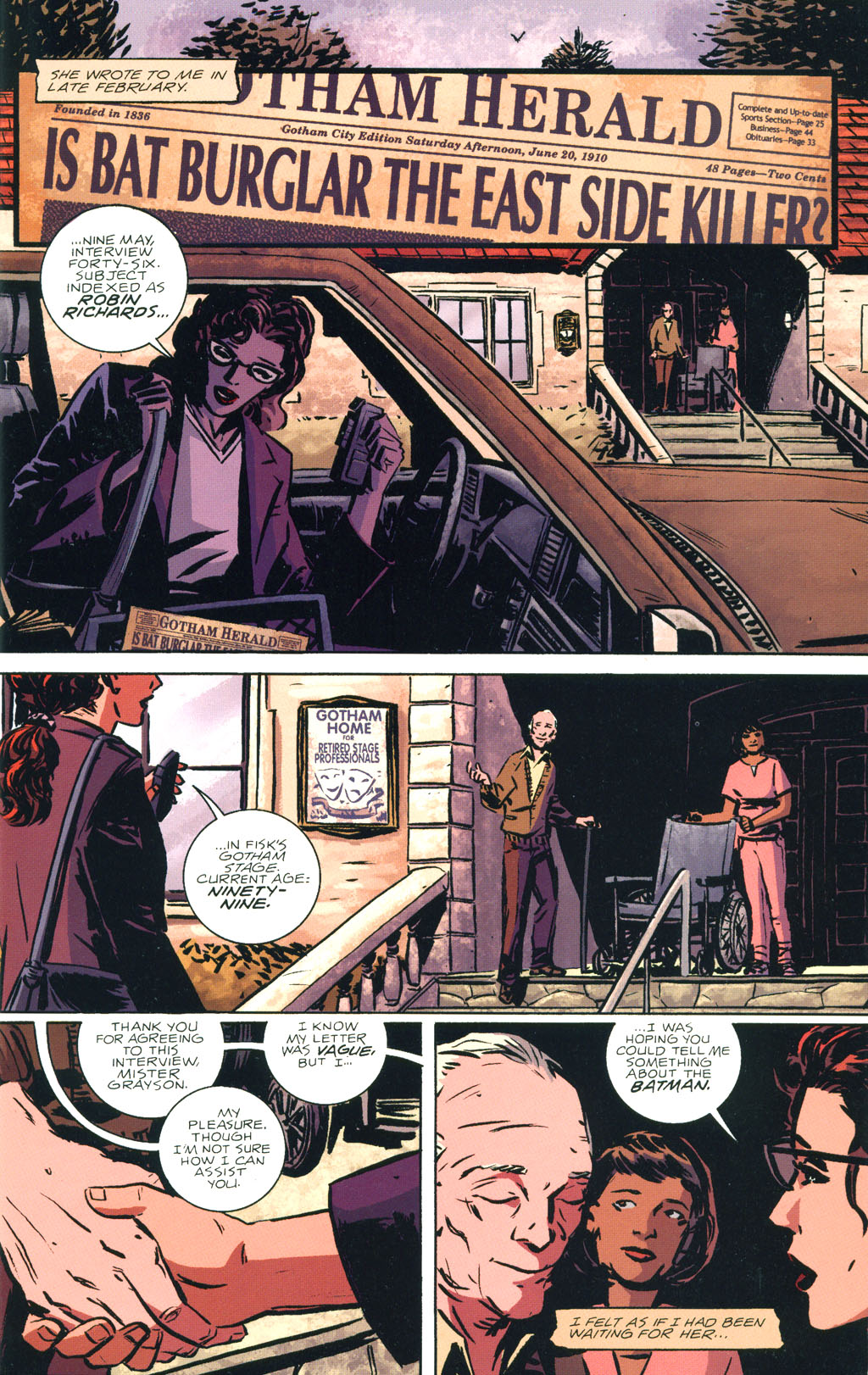 Read online Batman: The Golden Streets of Gotham comic -  Issue # Full - 3