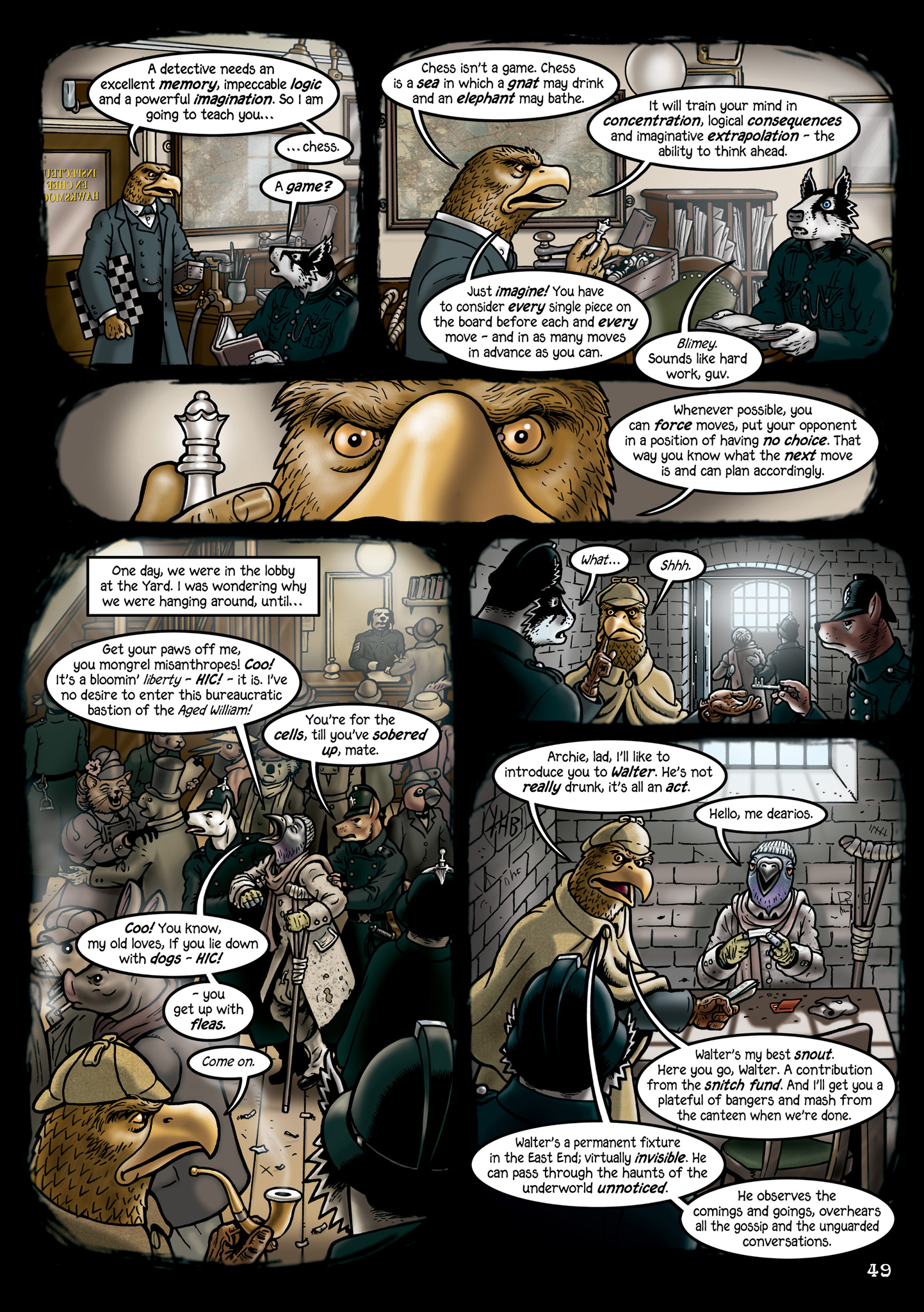 Read online Grandville Force Majeur comic -  Issue # TPB (Part 1) - 51