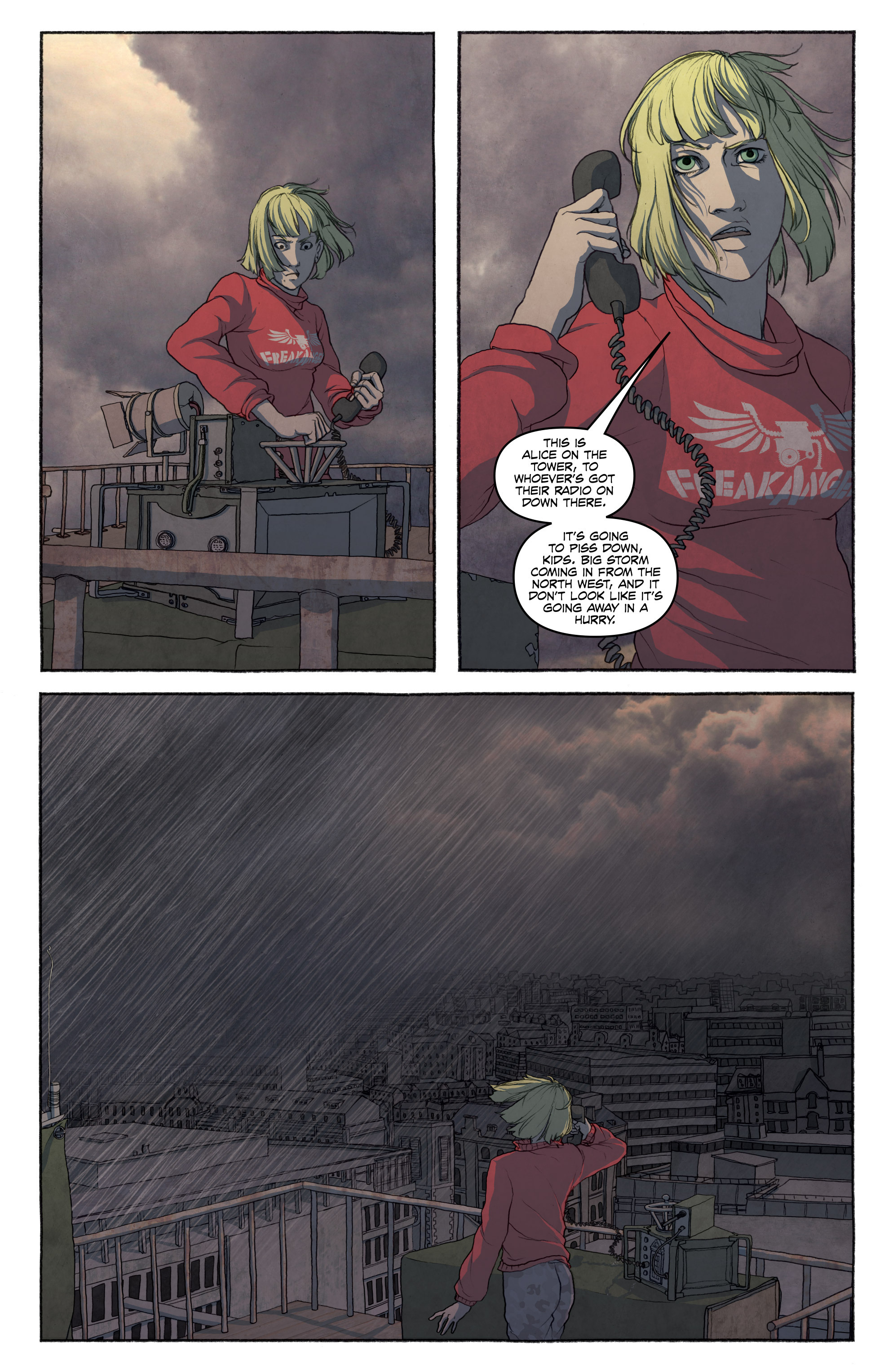 Read online FreakAngels comic -  Issue #3 - 110