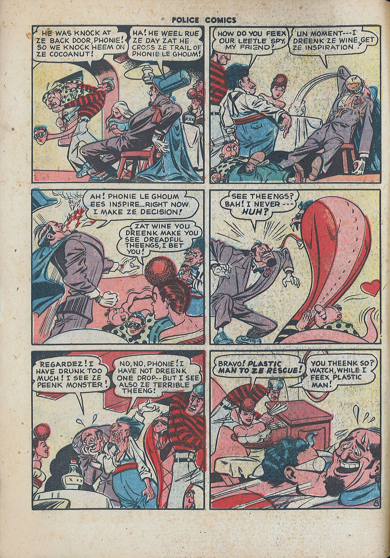 Read online Police Comics comic -  Issue #87 - 10