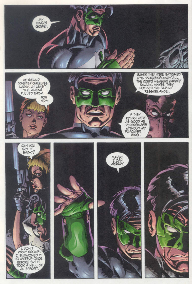 Read online Green Lantern vs. Aliens comic -  Issue #3 - 4