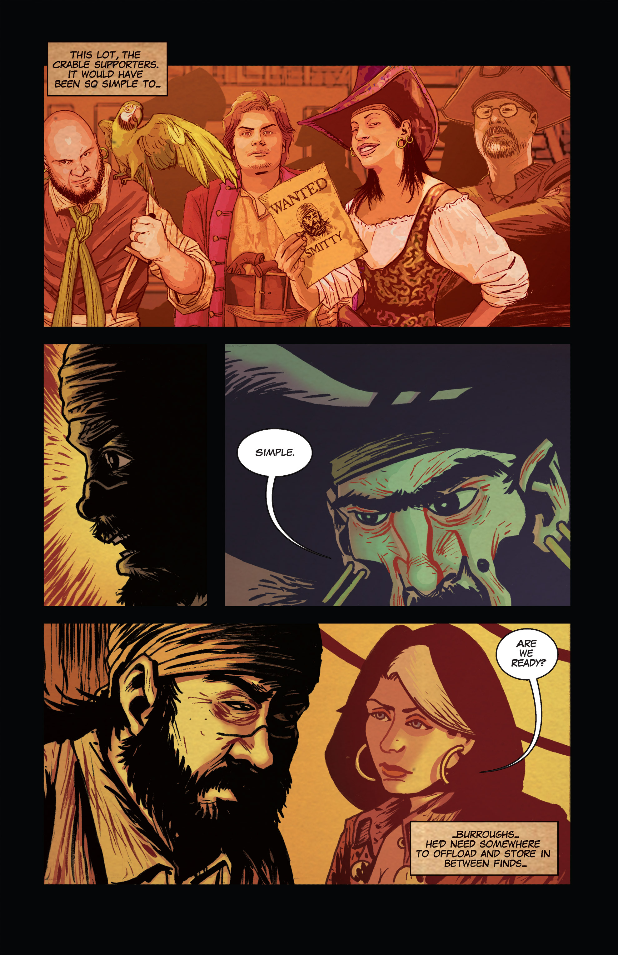 Read online Pirate Eye: Exiled From Exile comic -  Issue #3 - 15