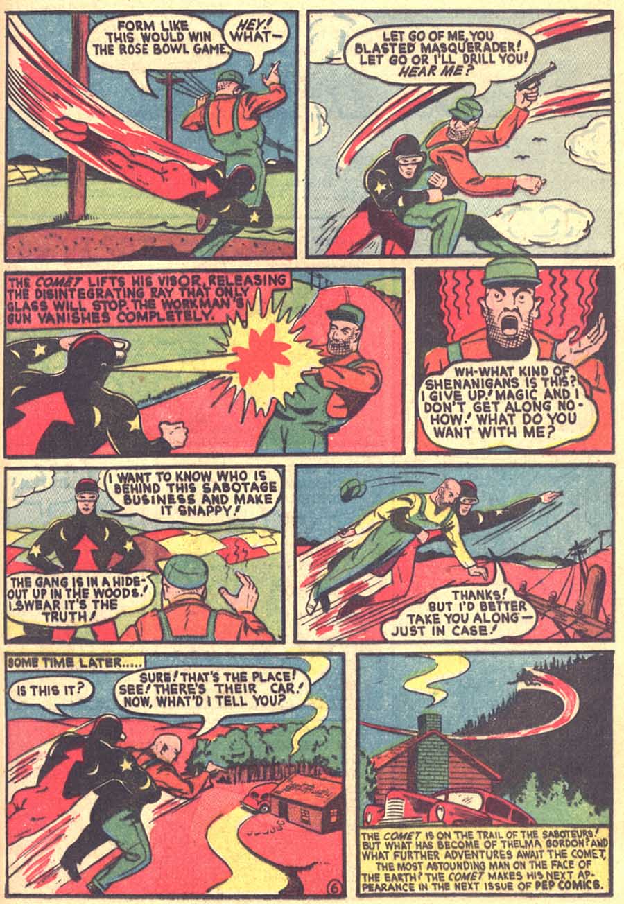 Read online Pep Comics comic -  Issue #11 - 21