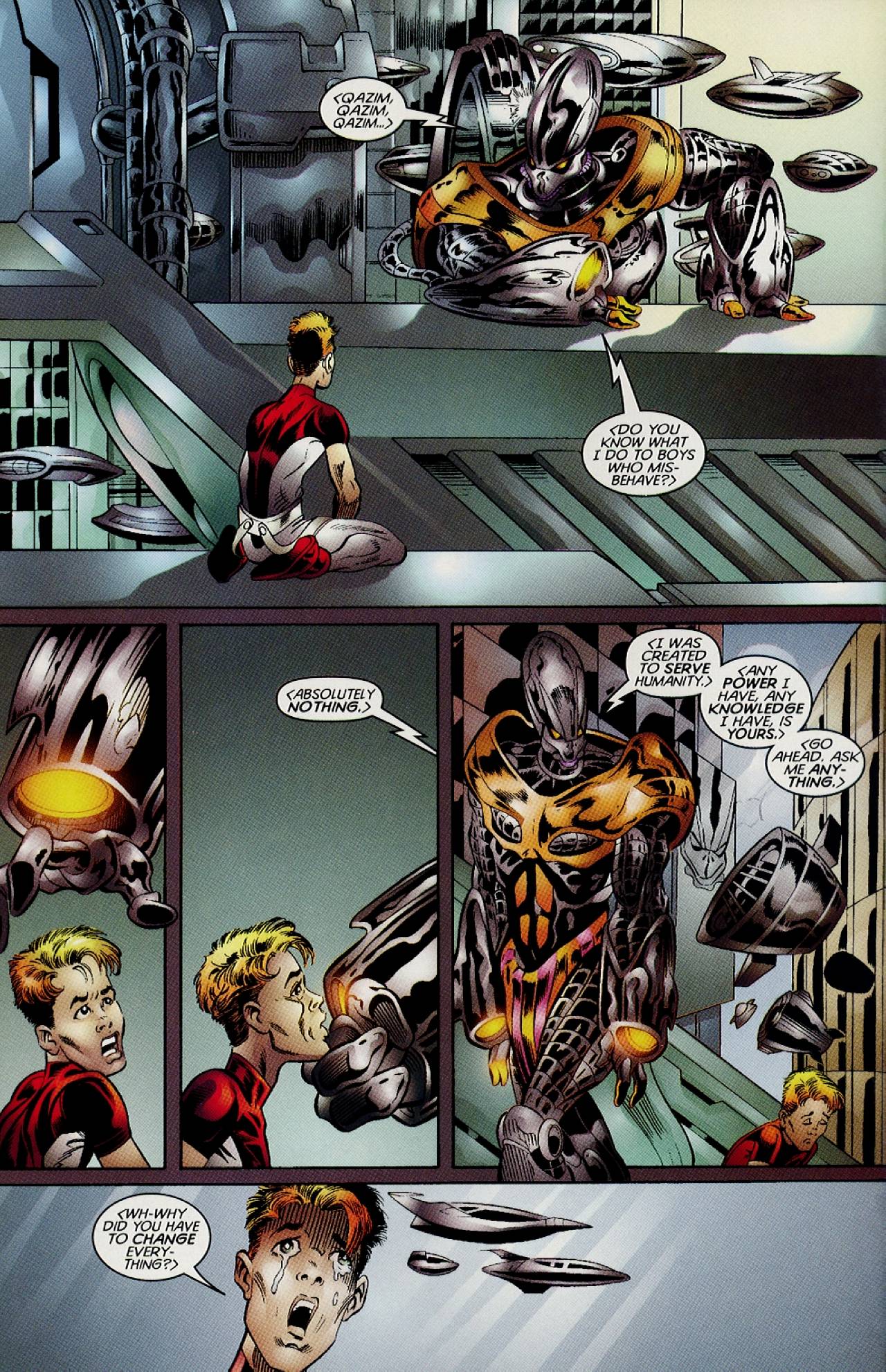 Read online Magnus Robot Fighter (1997) comic -  Issue #9 - 13