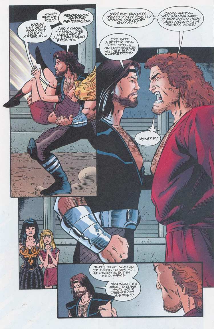 Read online Xena: Warrior Princess: And The Original Olympics comic -  Issue #1 - 22