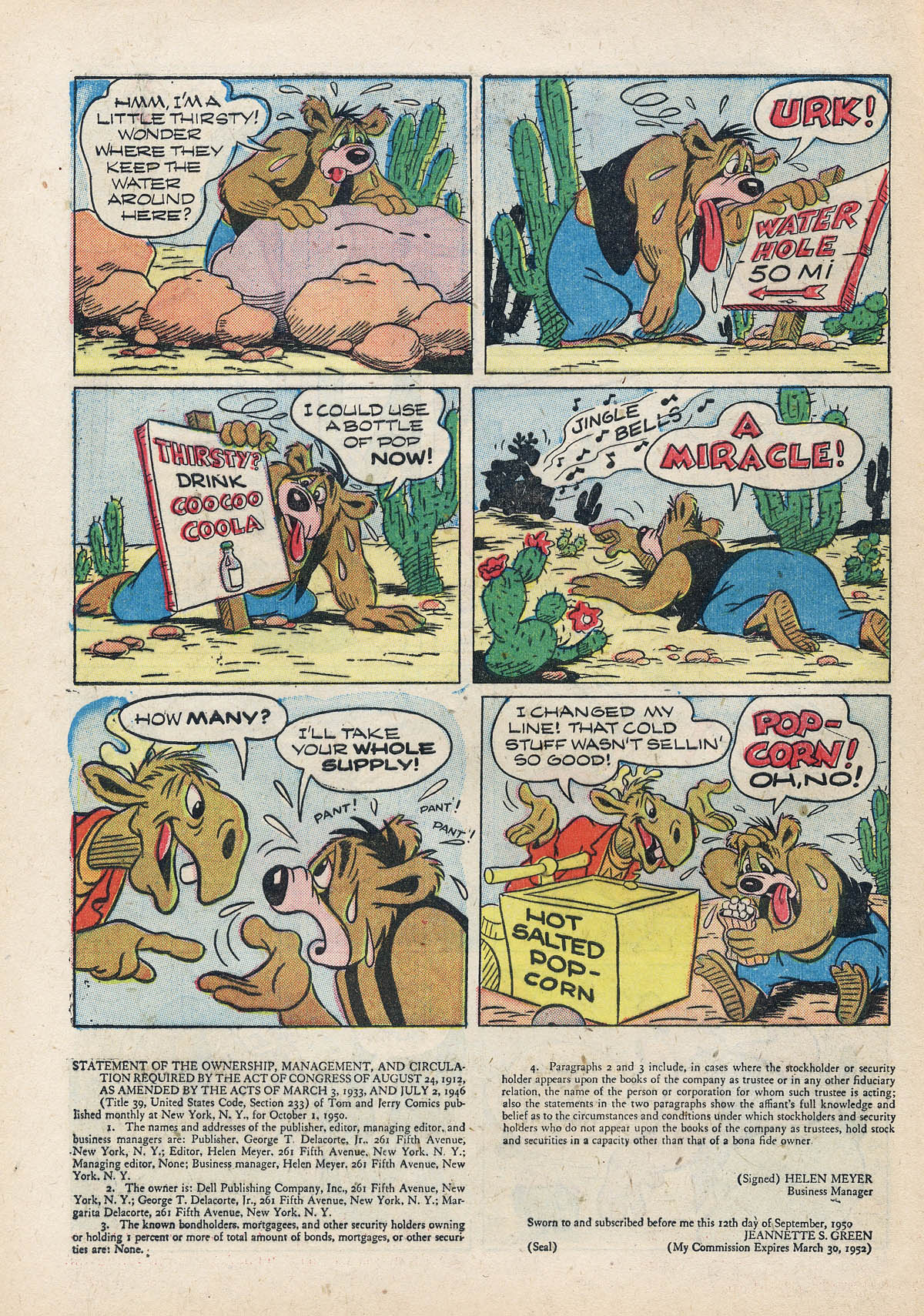 Read online Tom & Jerry Comics comic -  Issue #78 - 44