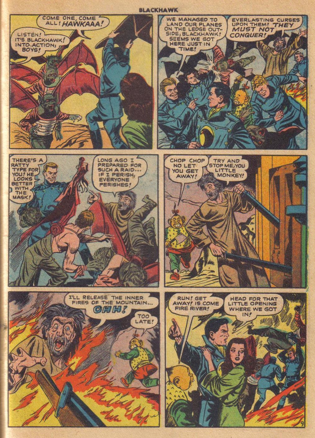 Read online Blackhawk (1957) comic -  Issue #27 - 31