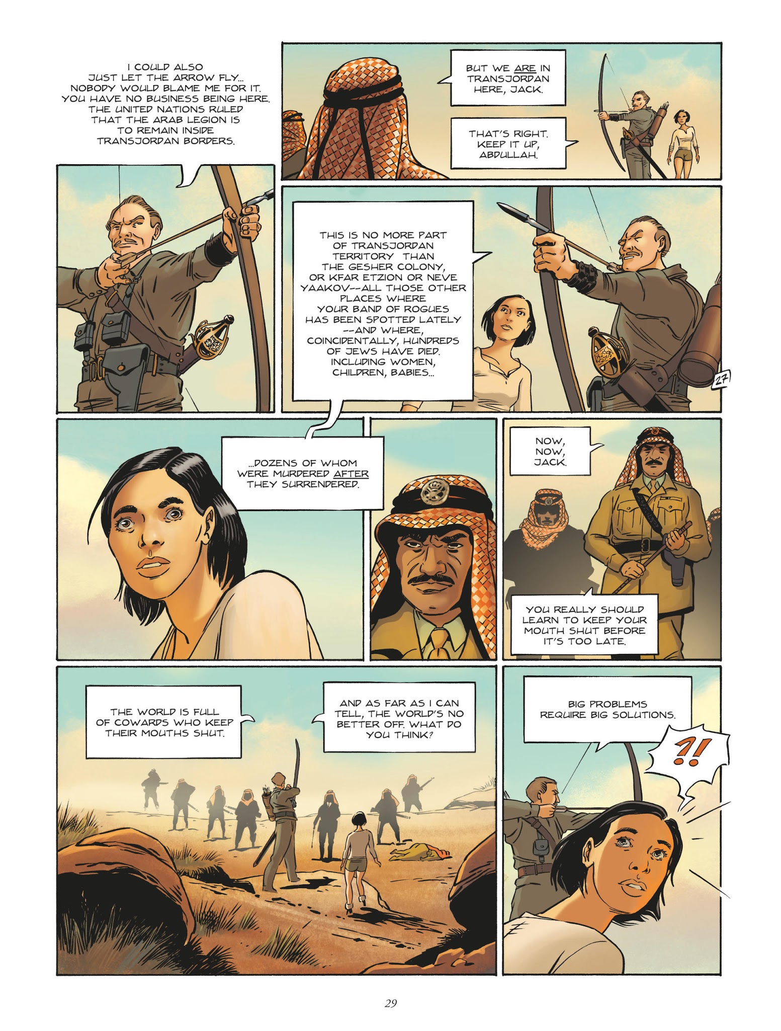 Read online The Jewish Brigade comic -  Issue #3 - 29