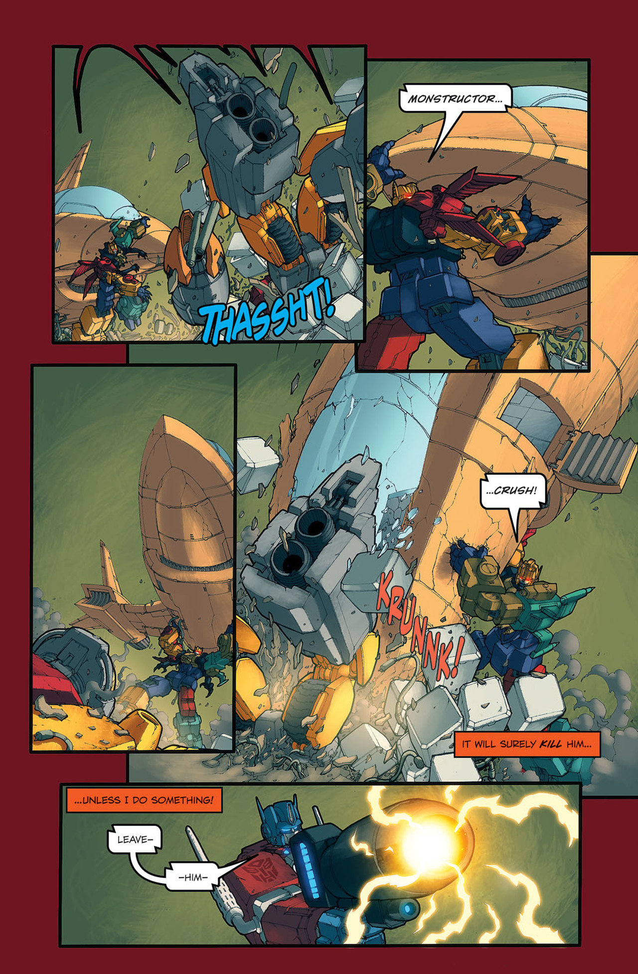 Read online Transformers Spotlight: Optimus Prime comic -  Issue # Full - 16
