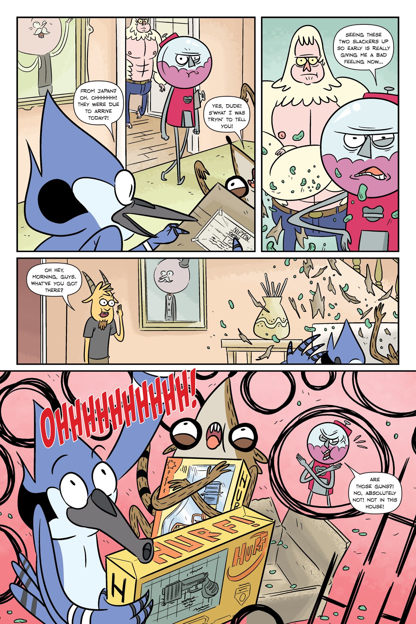 Read online Regular Show: Noir Means Noir, Buddy comic -  Issue # TPB (Part 1) - 10