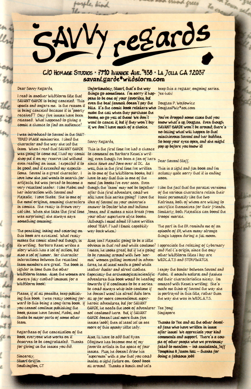 Read online Savant Garde comic -  Issue #7 - 25