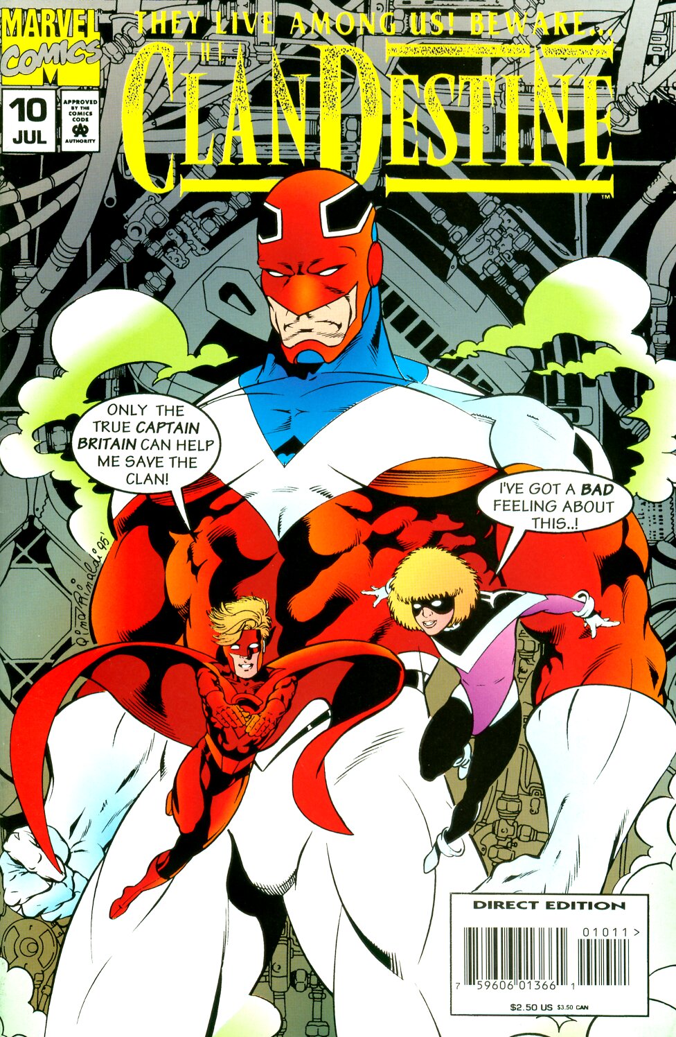 Read online ClanDestine (1994) comic -  Issue #10 - 1