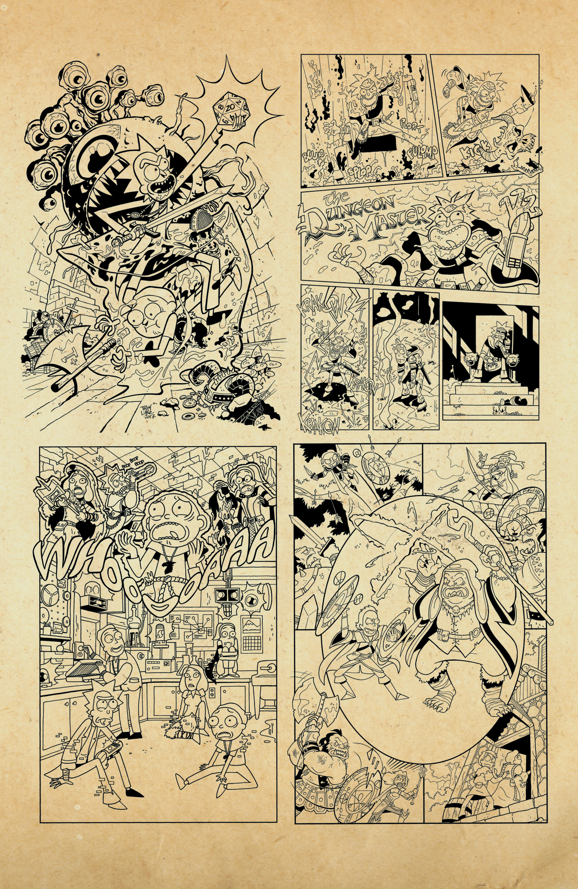 Read online Rick and Morty vs Dungeons & Dragons comic -  Issue # _TPB - 135