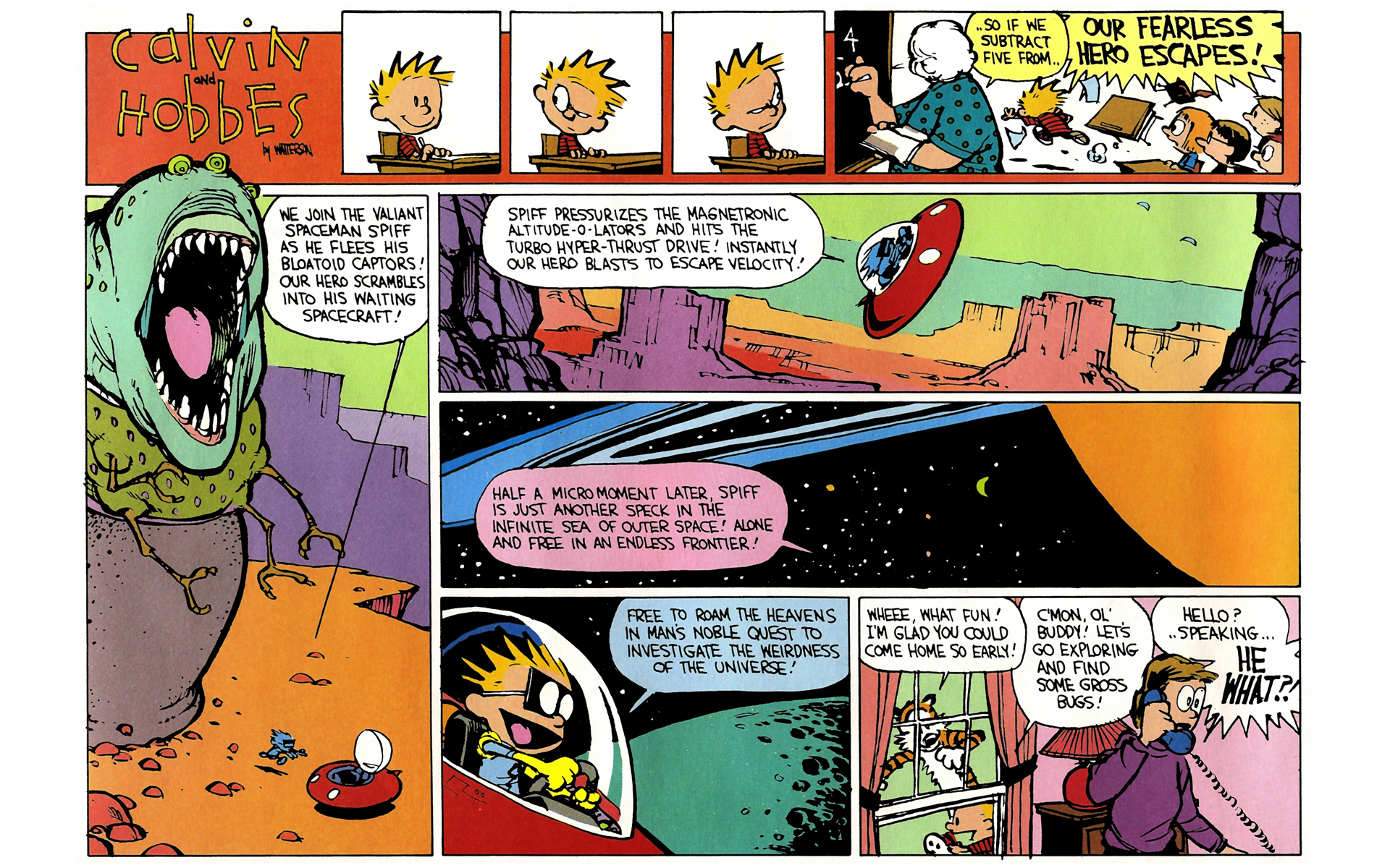 Read online Calvin and Hobbes comic -  Issue #8 - 48