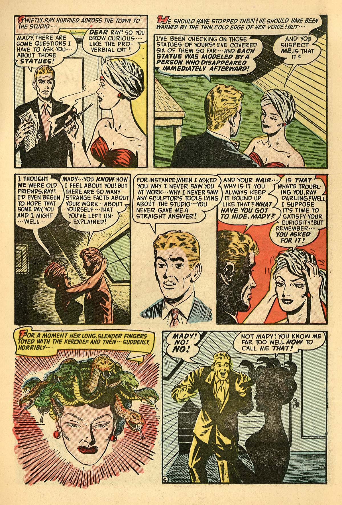 Read online Adventures Into The Unknown comic -  Issue #49 - 17