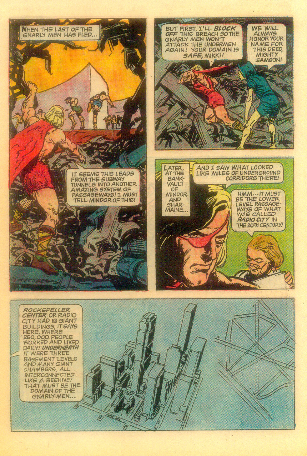 Read online Mighty Samson (1964) comic -  Issue #16 - 8