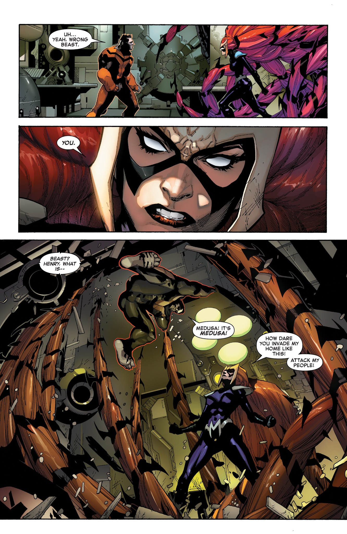 Read online Inhumans Vs. X-Men comic -  Issue # _TPB - 93
