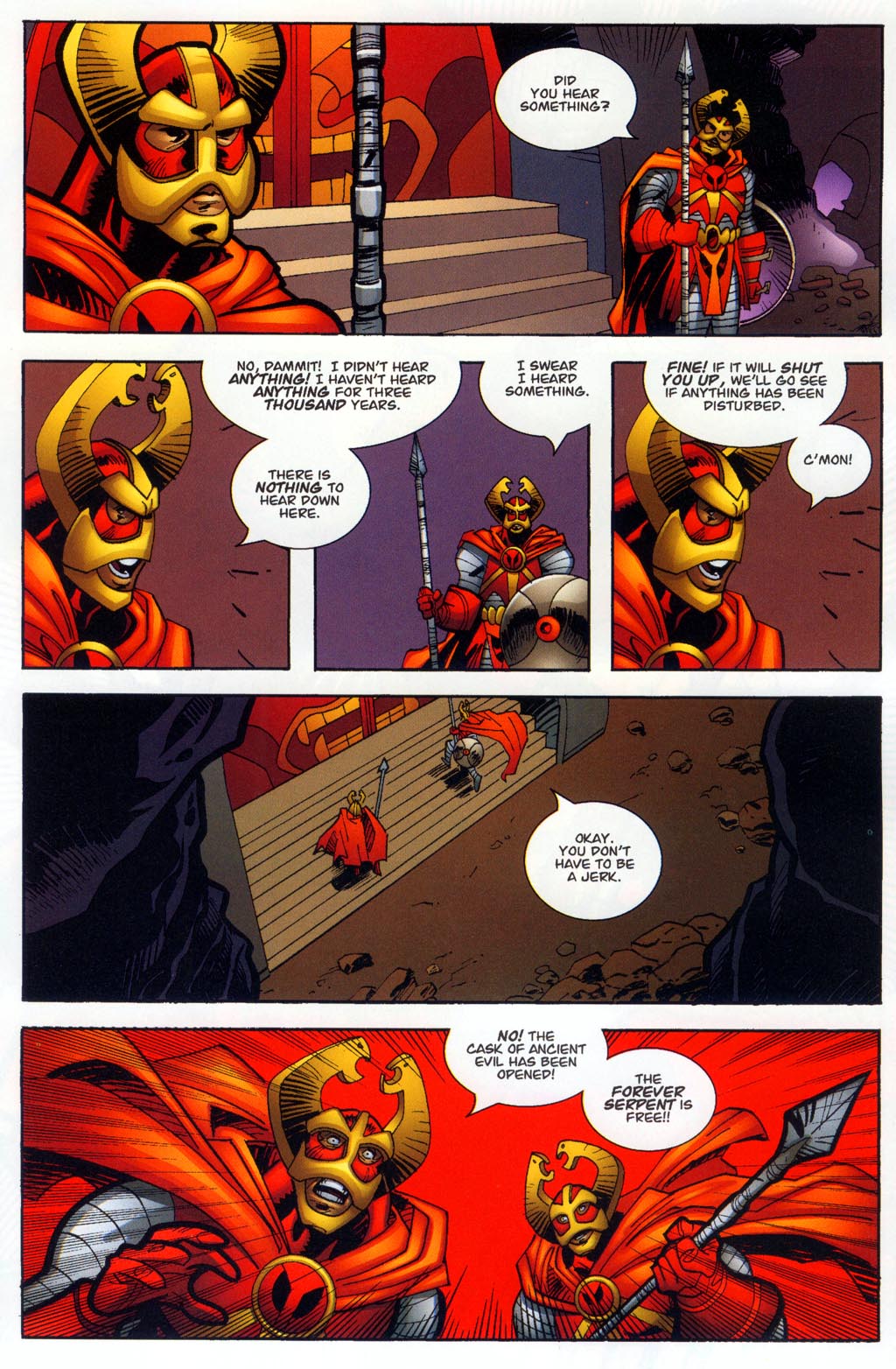 Read online Savage Dragon: God War comic -  Issue #1 - 13