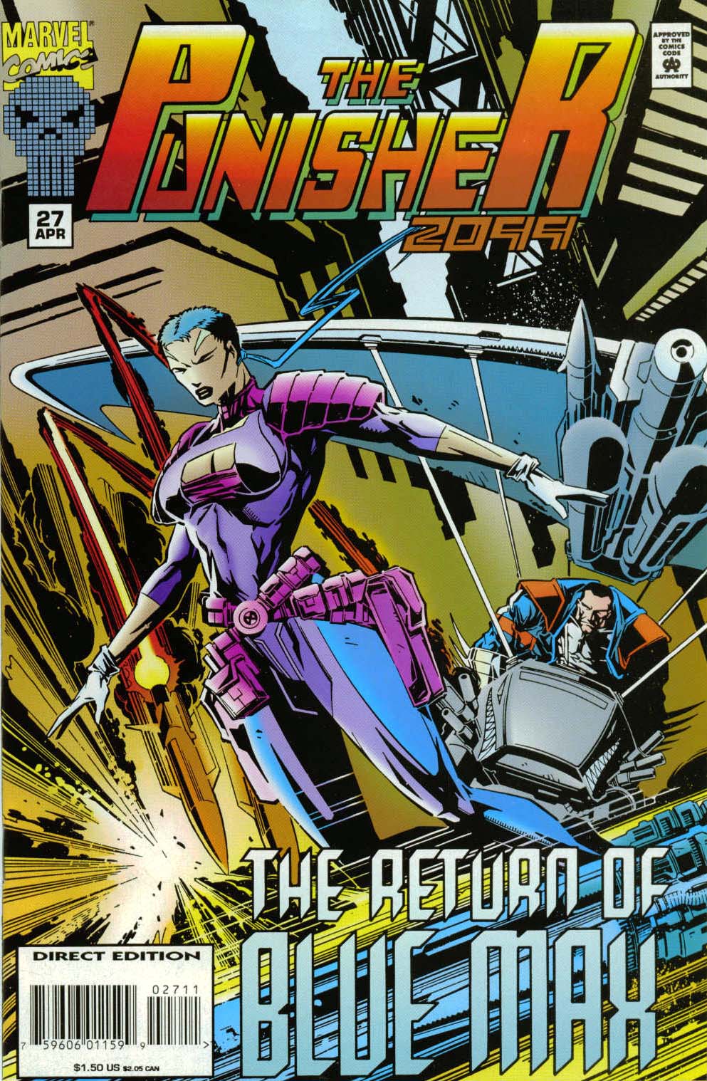 Read online Punisher 2099 comic -  Issue #27 - 1