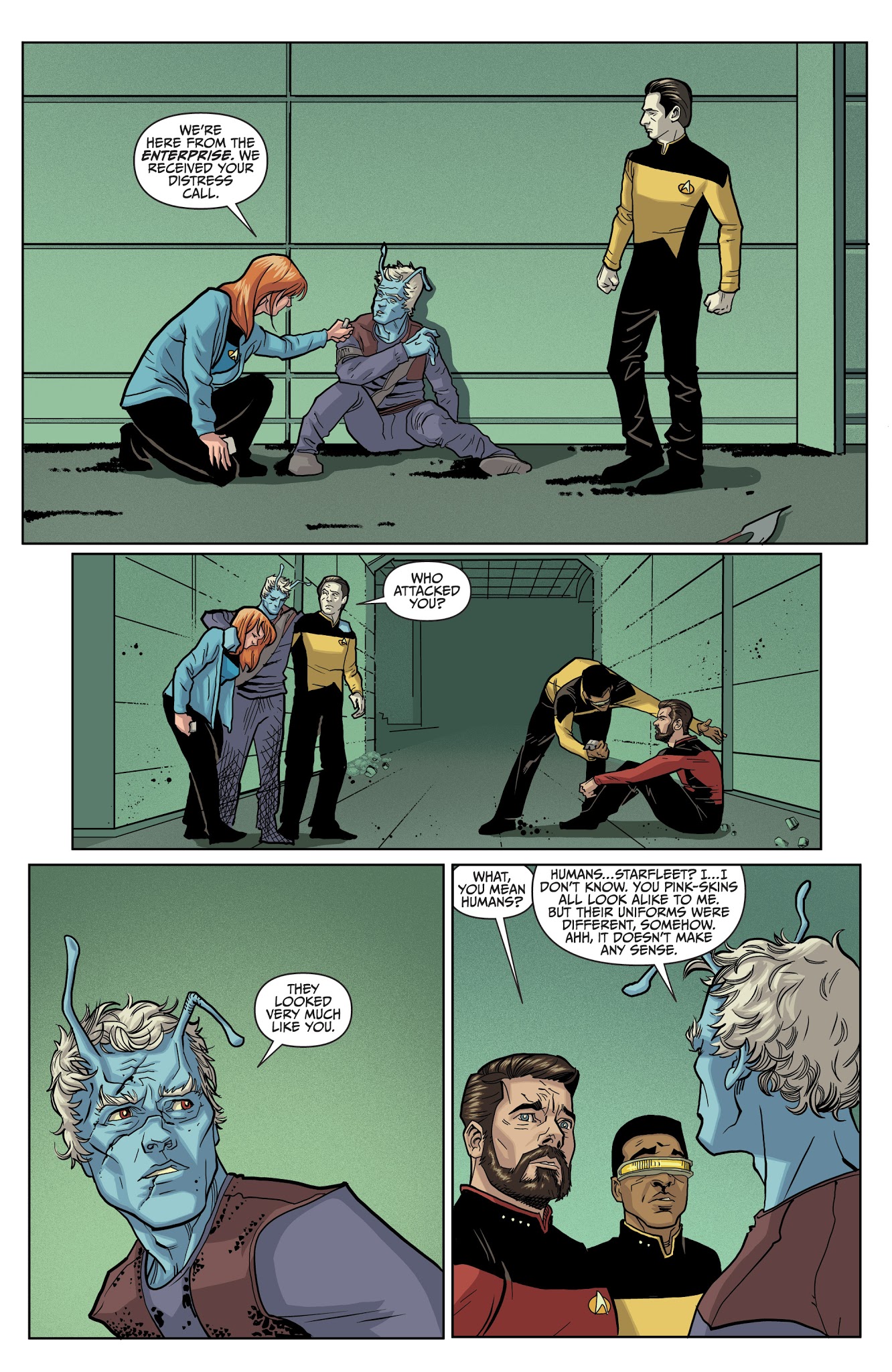 Read online Star Trek: The Next Generation: Through the Mirror comic -  Issue #2 - 11