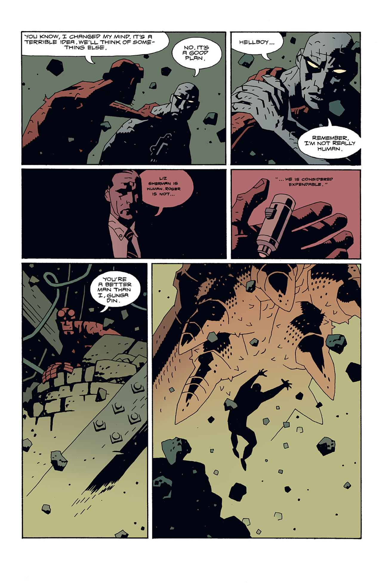 Read online Hellboy: Conqueror Worm comic -  Issue #4 - 17