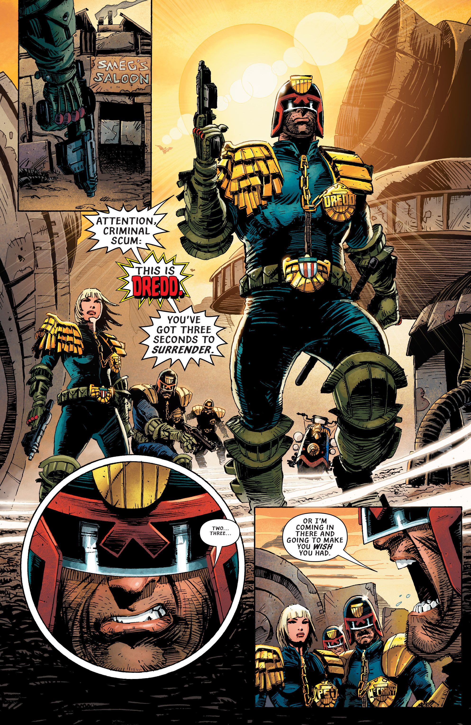 Read online Predator Vs. Judge Dredd Vs. Aliens comic -  Issue #1 - 13