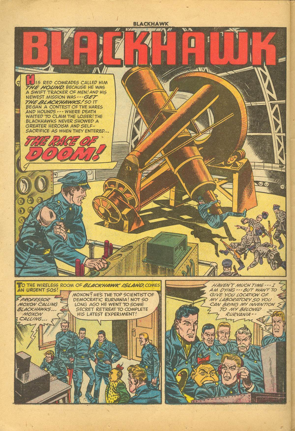 Read online Blackhawk (1957) comic -  Issue #84 - 26