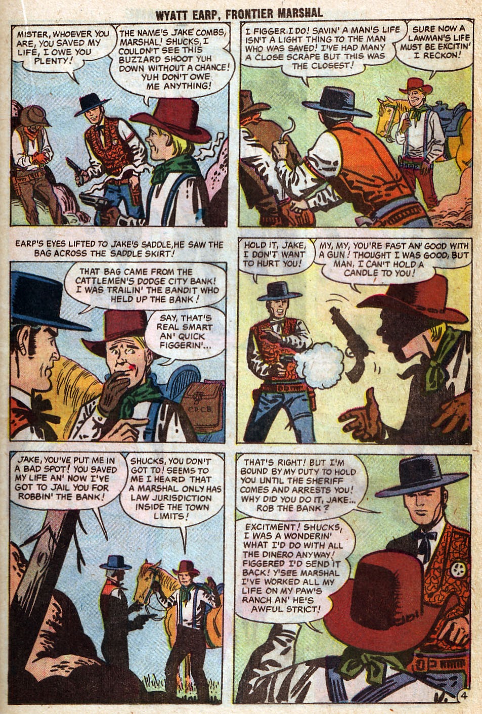 Read online Wyatt Earp Frontier Marshal comic -  Issue #21 - 32