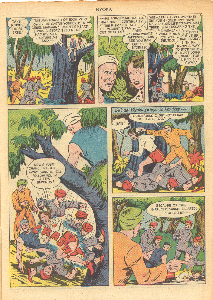 Read online Nyoka the Jungle Girl (1945) comic -  Issue #50 - 7