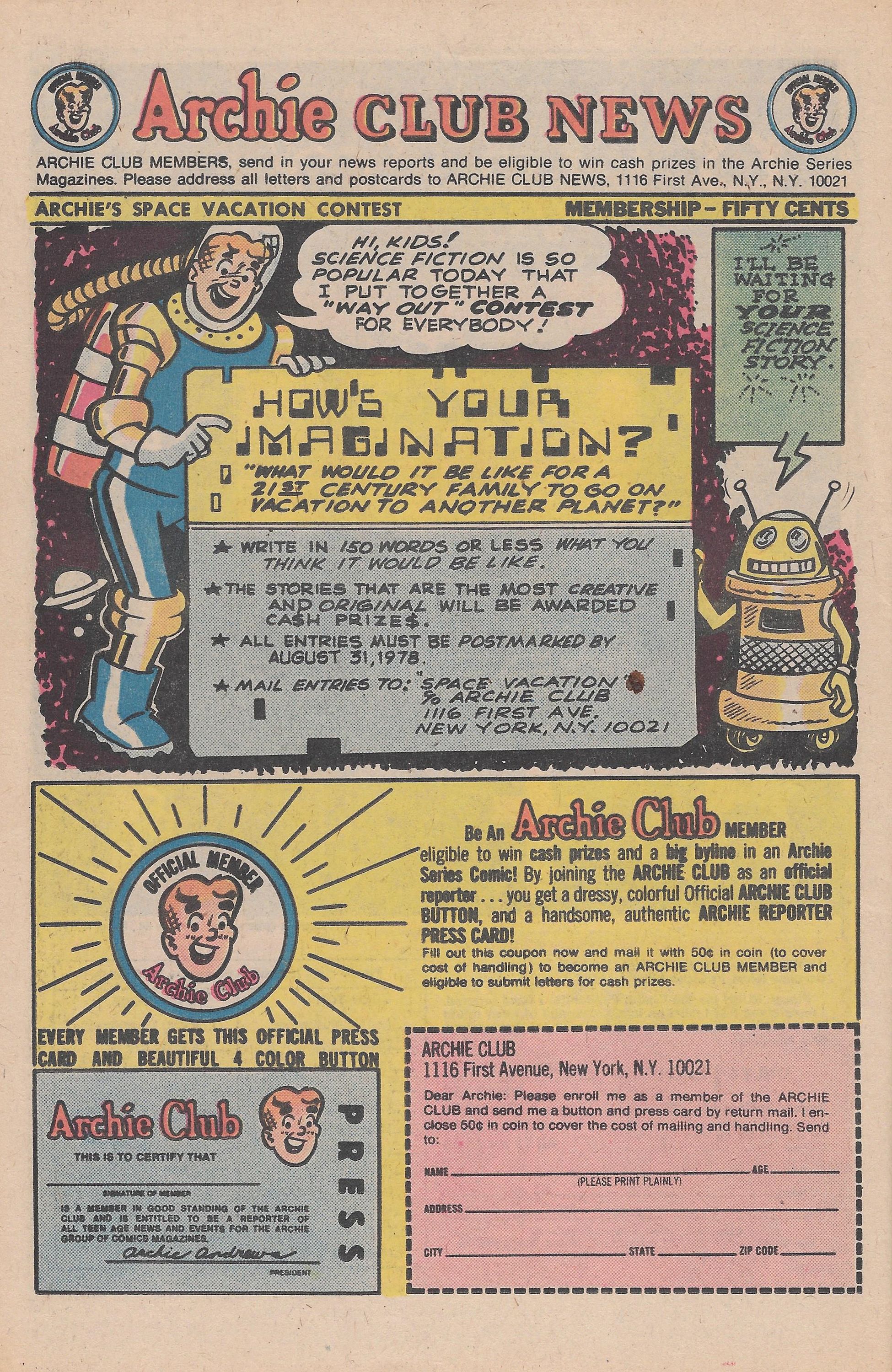 Read online Archie's TV Laugh-Out comic -  Issue #60 - 26