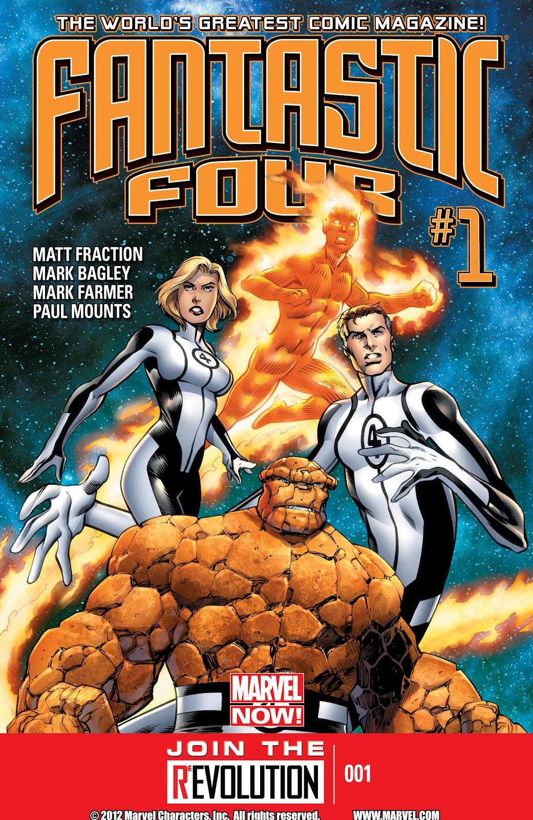 Fantastic Four (2013) issue 1 - Page 1