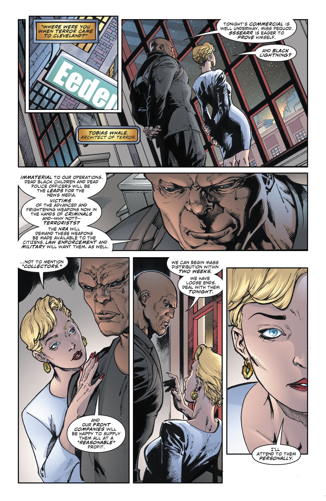 Read online Black Lightning: Cold Dead Hands comic -  Issue #4 - 7