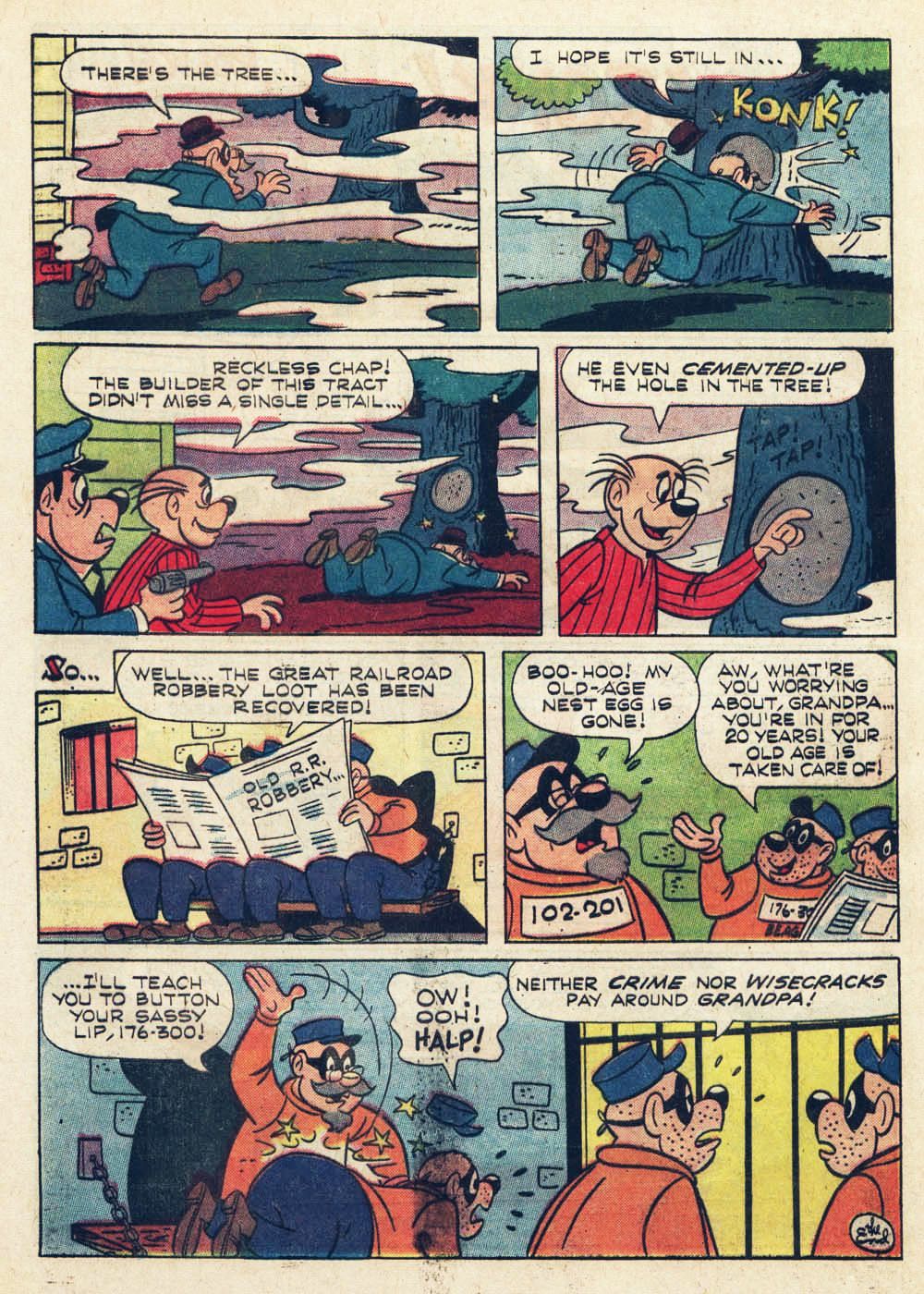 Read online Walt Disney THE BEAGLE BOYS comic -  Issue #6 - 32