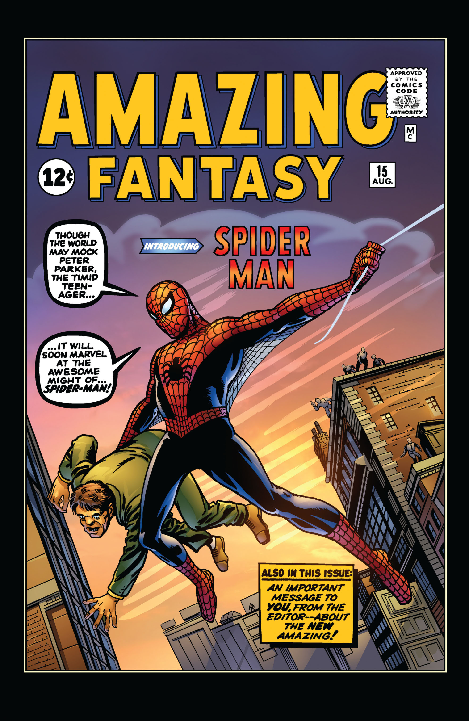 Read online Amazing Fantasy #15: Spider-Man! comic -  Issue #15: Spider-Man! Full - 2