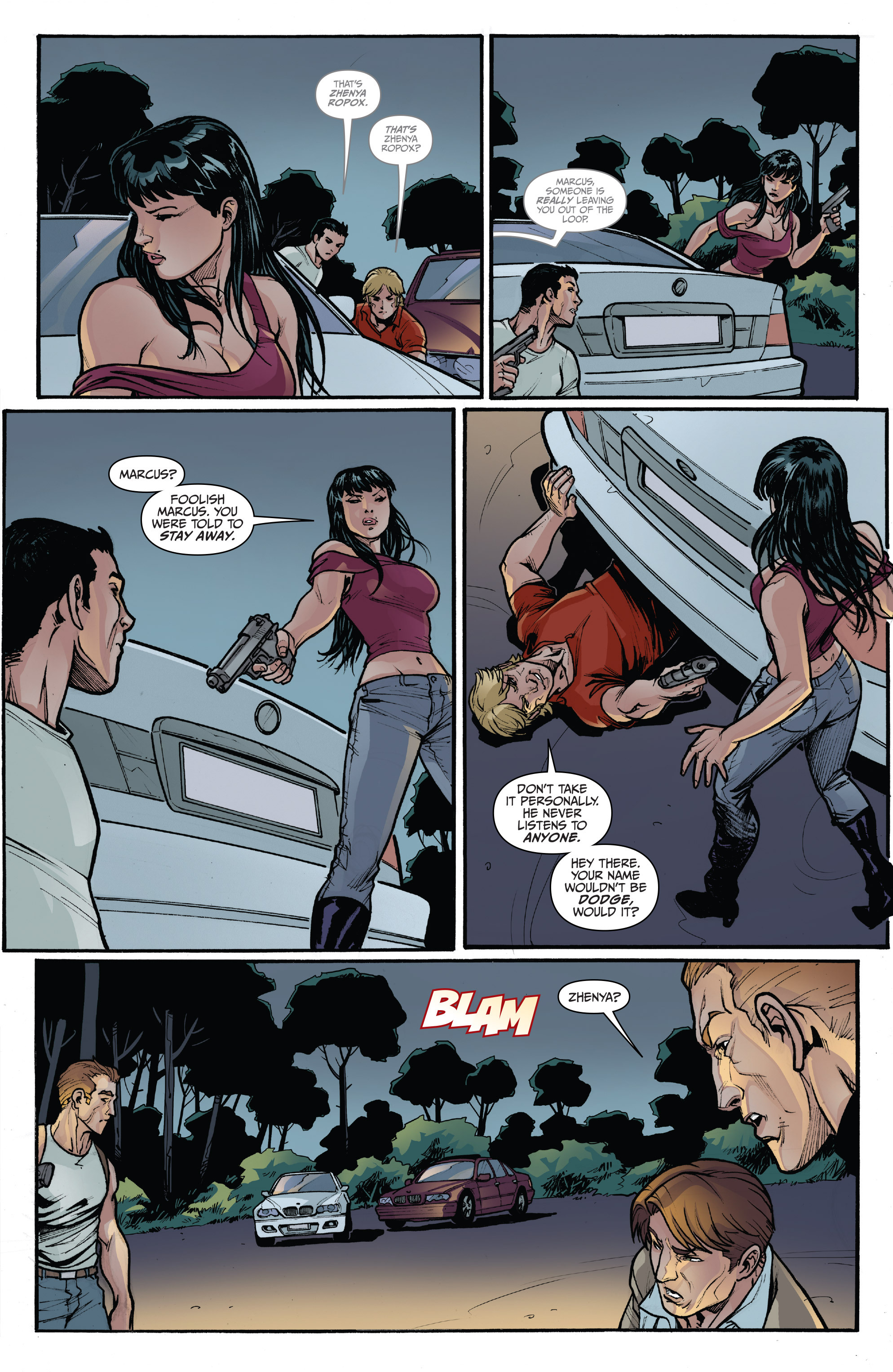 Read online 3 Guns comic -  Issue #3 - 17