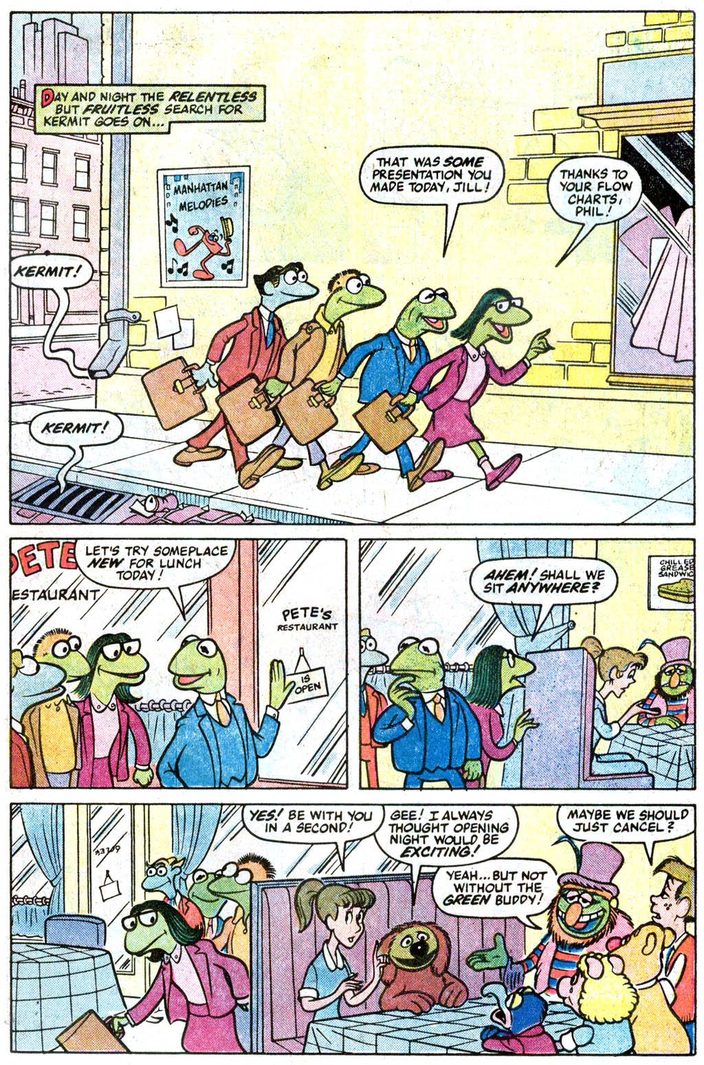 Read online The Muppets Take Manhattan comic -  Issue #3 - 10