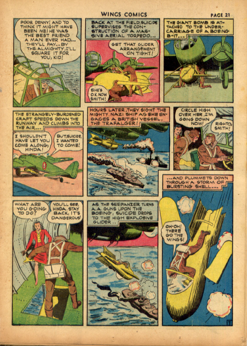 Read online Wings Comics comic -  Issue #16 - 23
