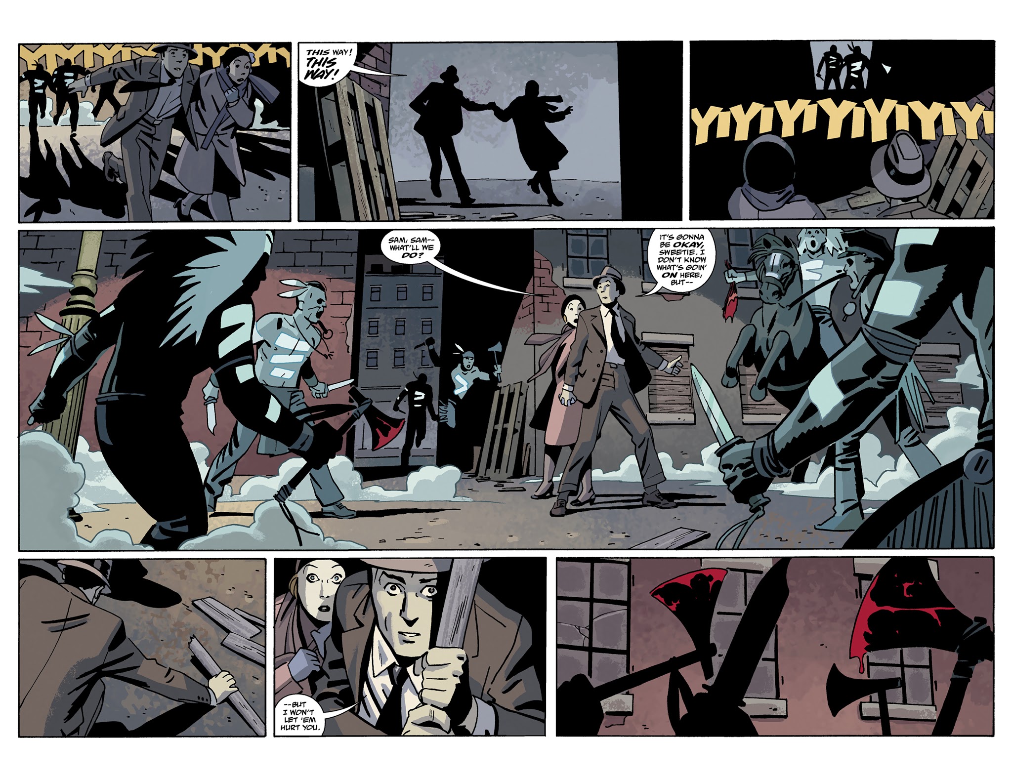 Read online Lobster Johnson: The Burning Hand comic -  Issue #1 - 6