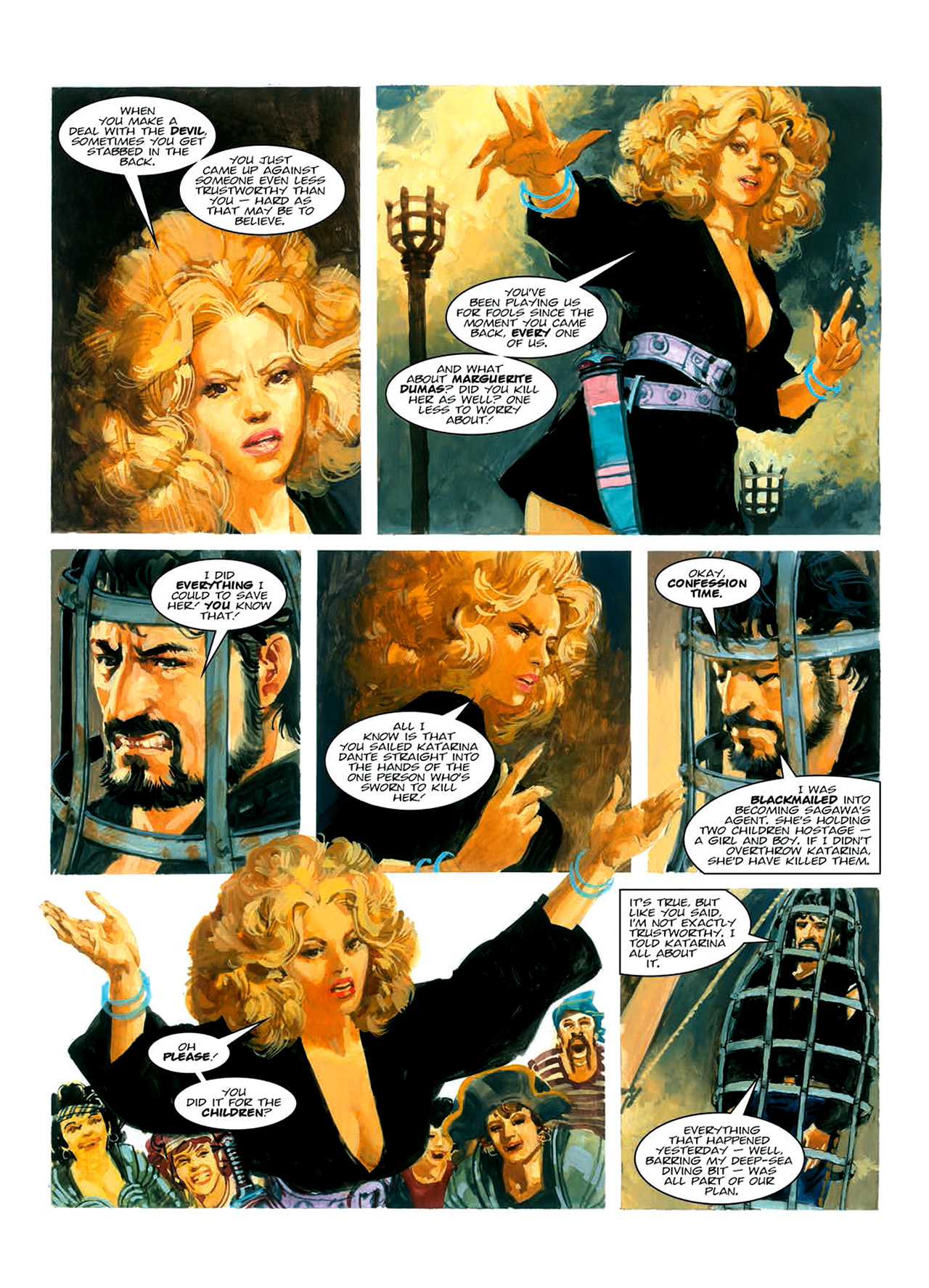 Read online Nikolai Dante comic -  Issue # TPB 7 - 98