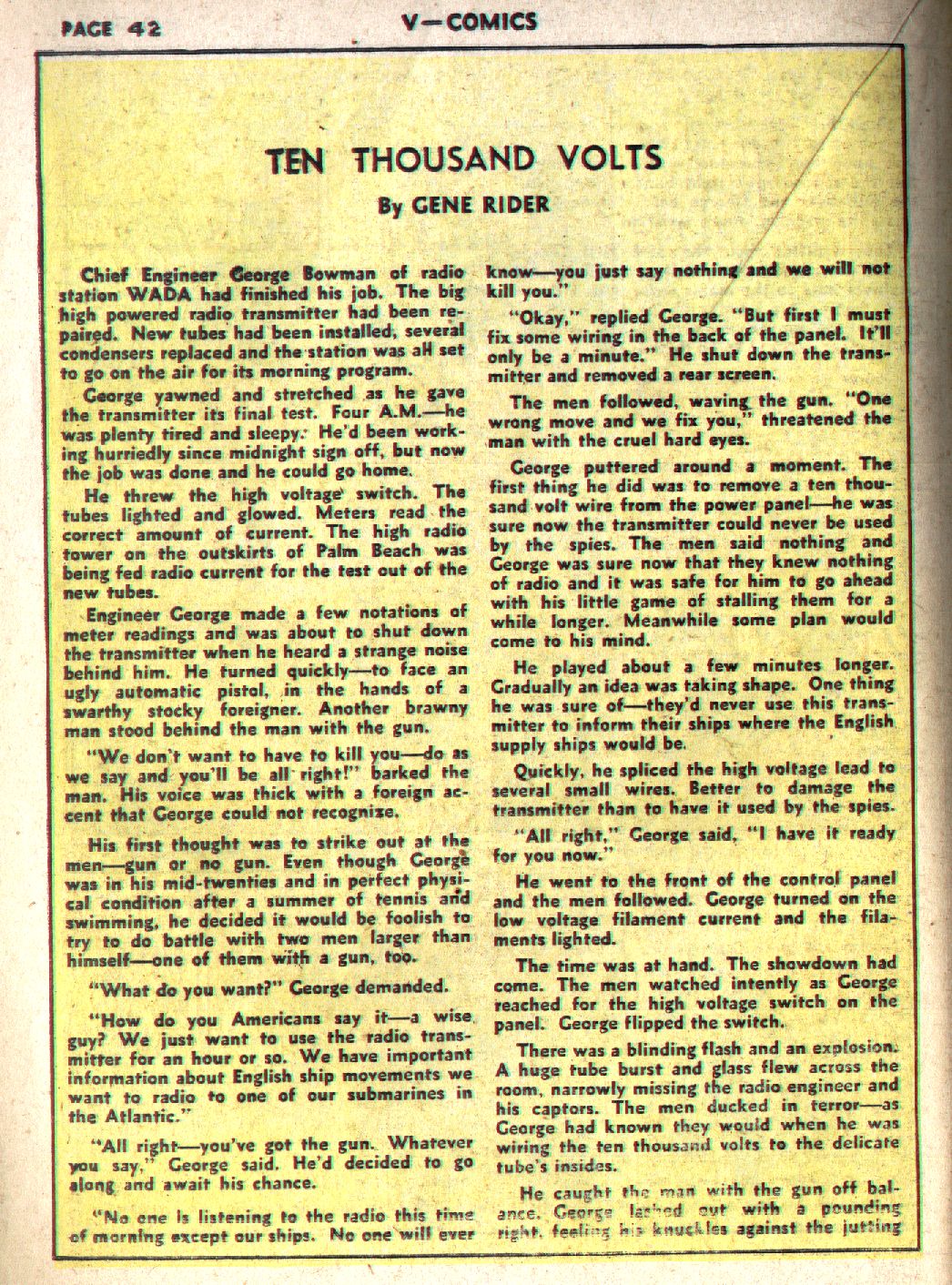 Read online V...- Comics comic -  Issue #1 - 43