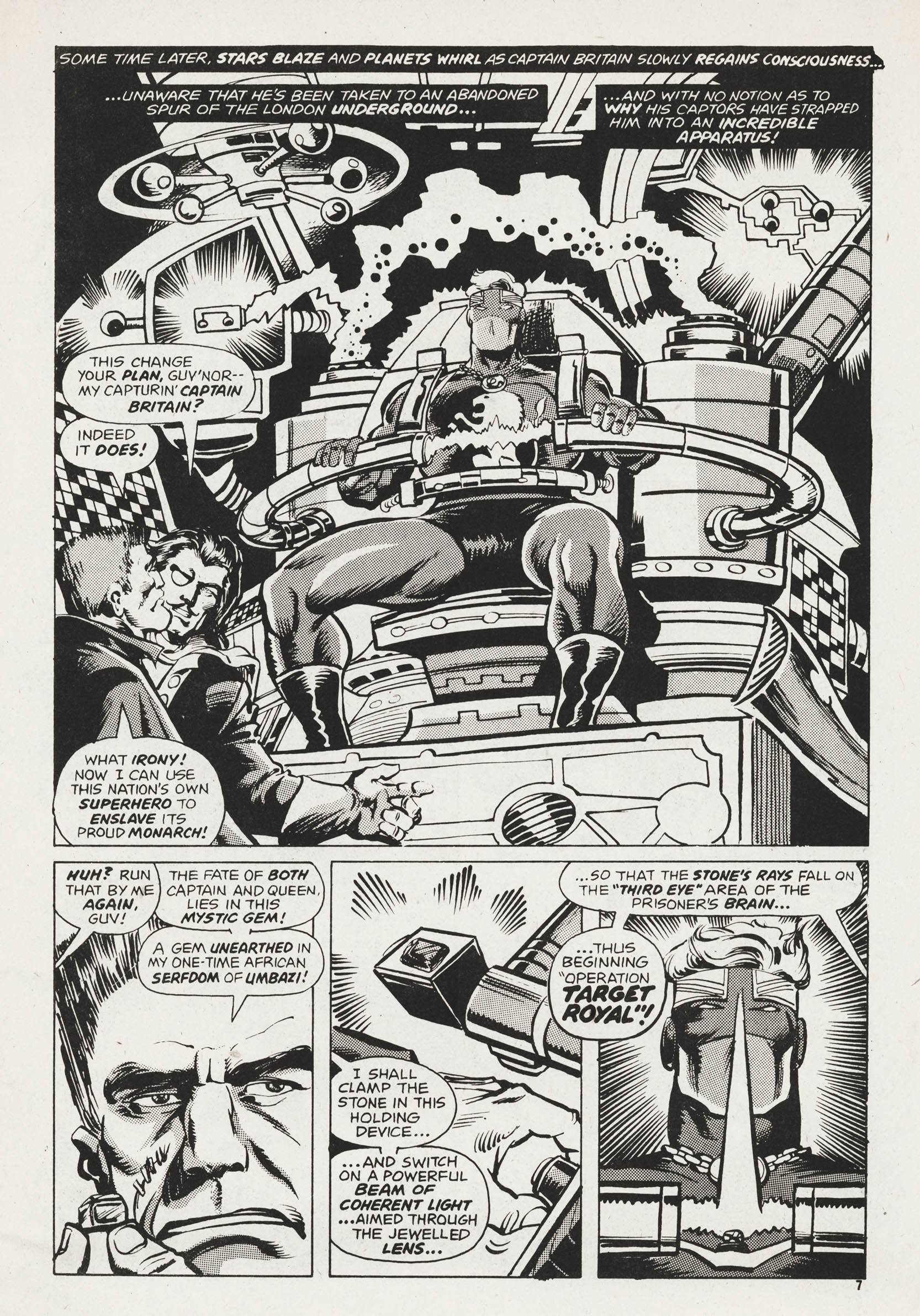 Read online Captain Britain (1976) comic -  Issue #38 - 7