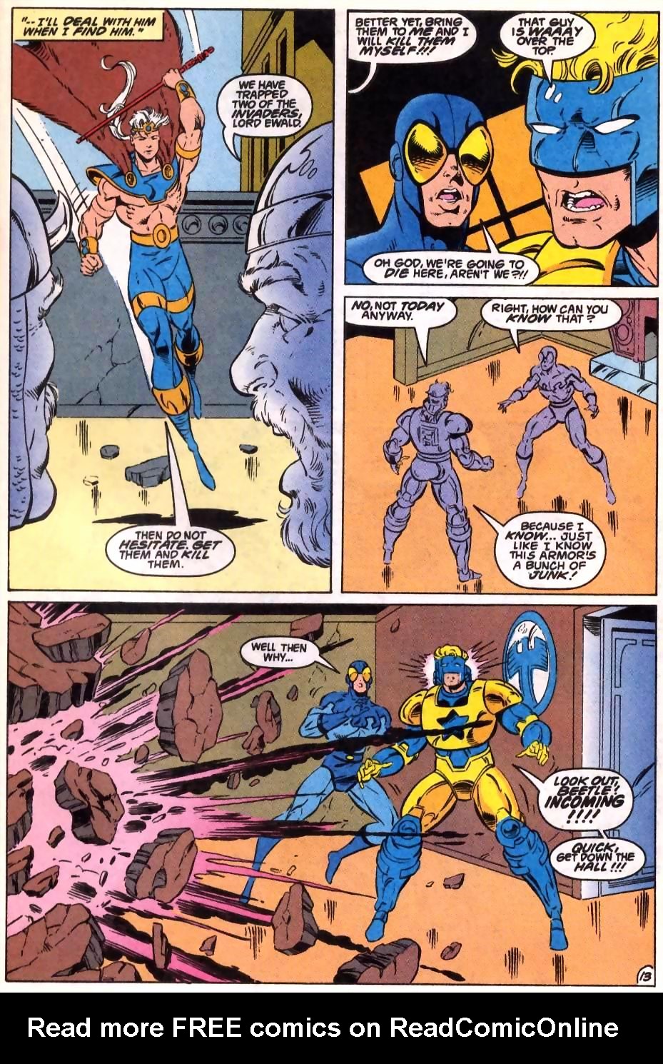 Read online Justice League America comic -  Issue #85 - 13