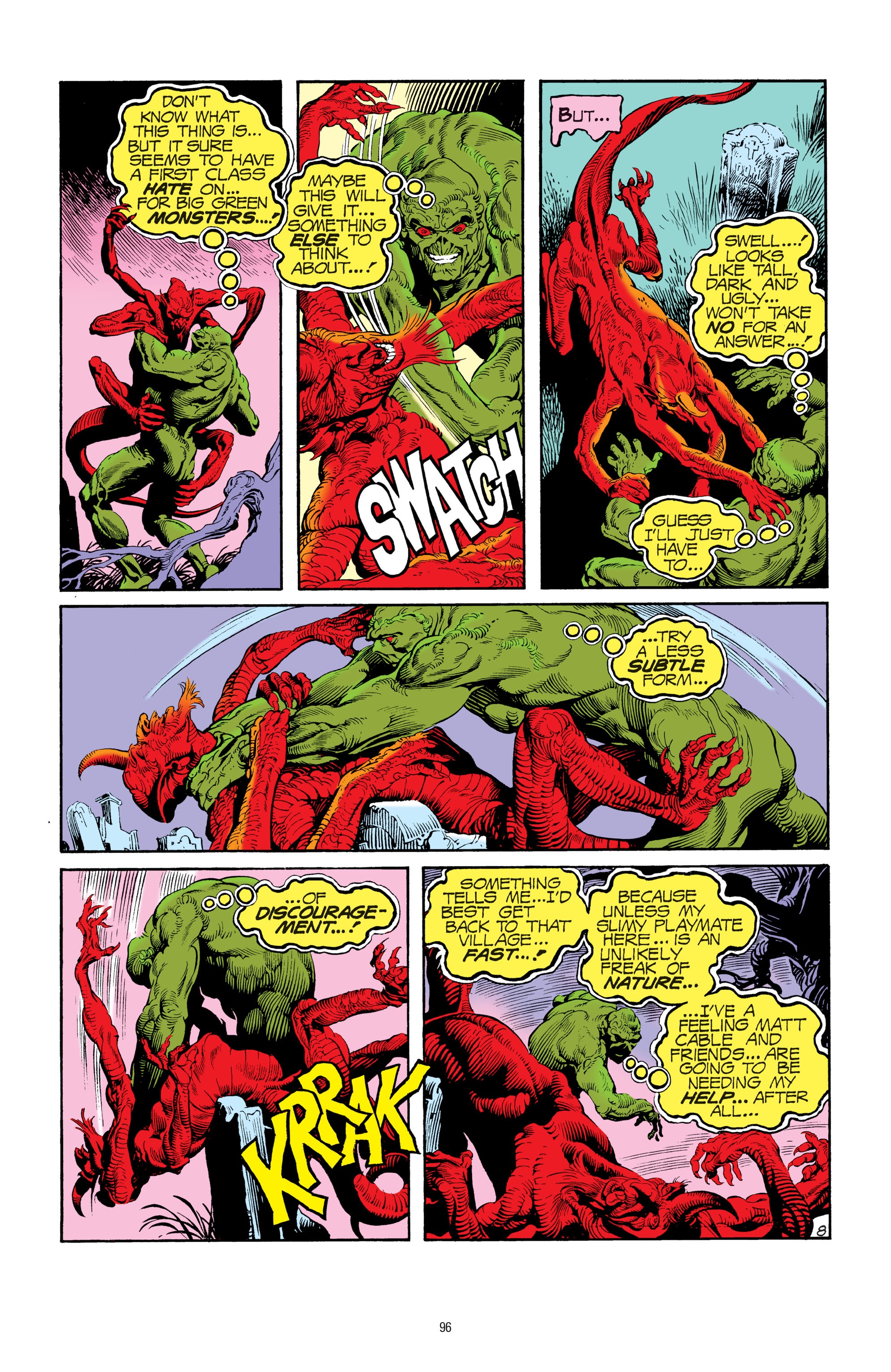 Read online Swamp Thing: The Bronze Age comic -  Issue # TPB 2 (Part 1) - 93