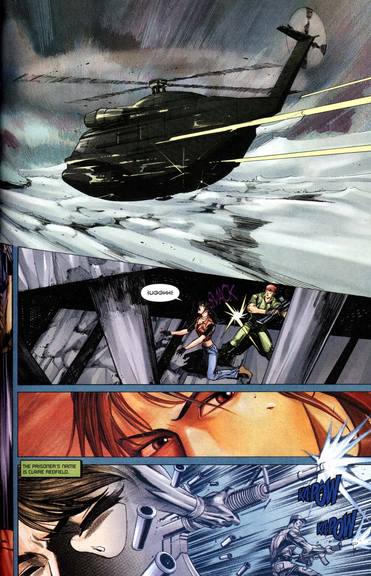 Read online Resident Evil Code: Veronica comic -  Issue #1 - 6