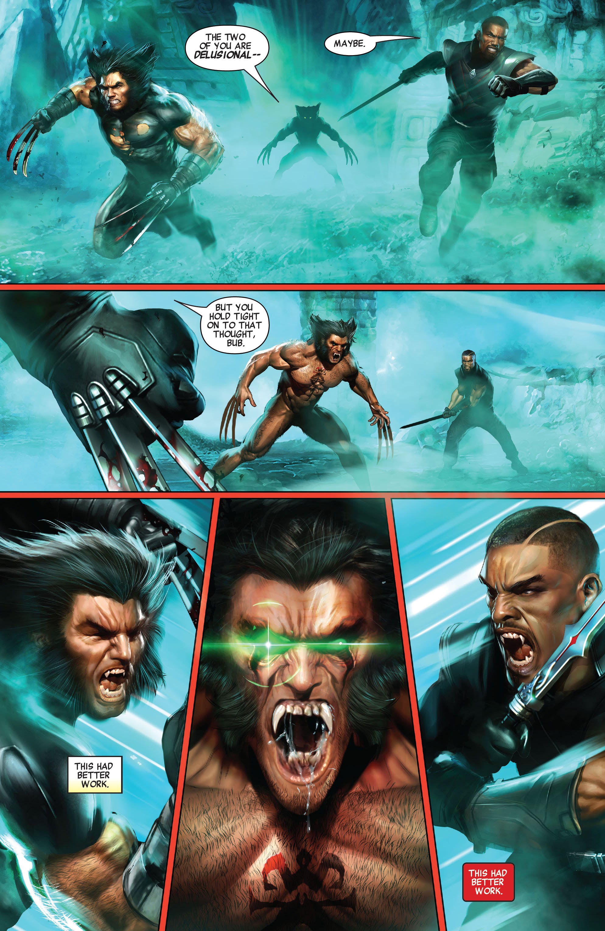 Read online Blade by Marc Guggenheim: The Complete Collection comic -  Issue # TPB (Part 3) - 116
