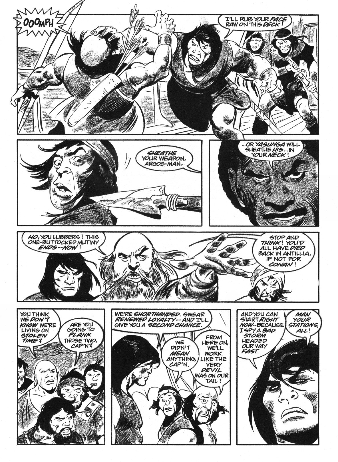 Read online Conan the Savage comic -  Issue #10 - 8