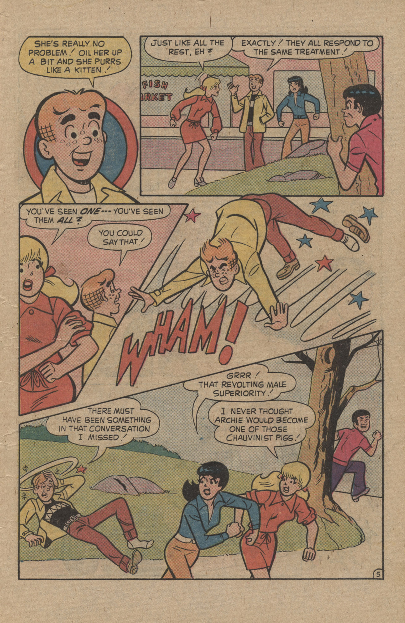 Read online Reggie and Me (1966) comic -  Issue #81 - 7