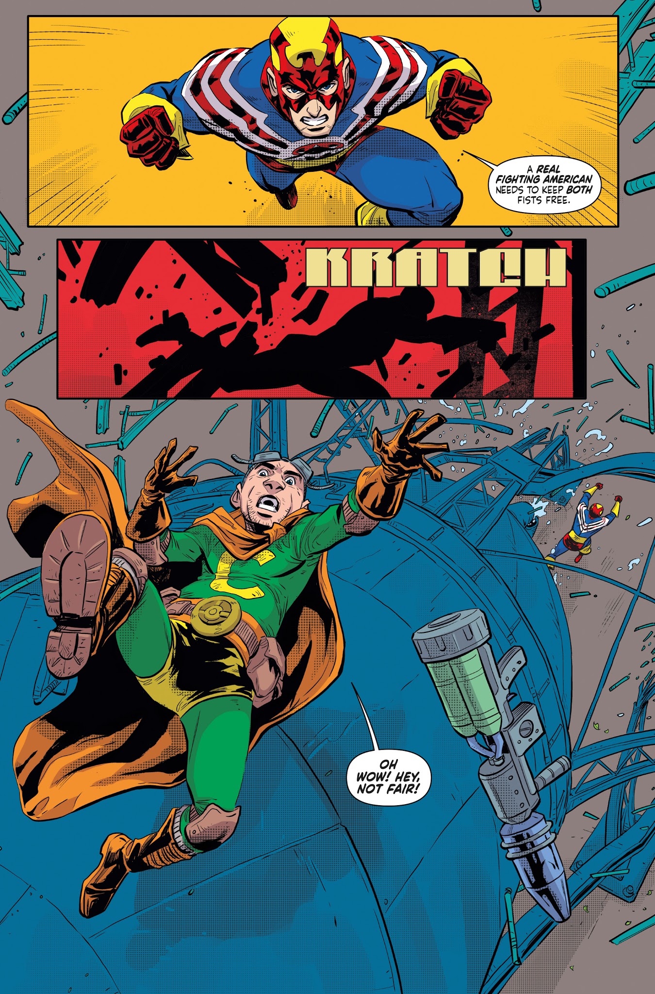 Read online Fighting American: The Ties That Bind comic -  Issue #1 - 11