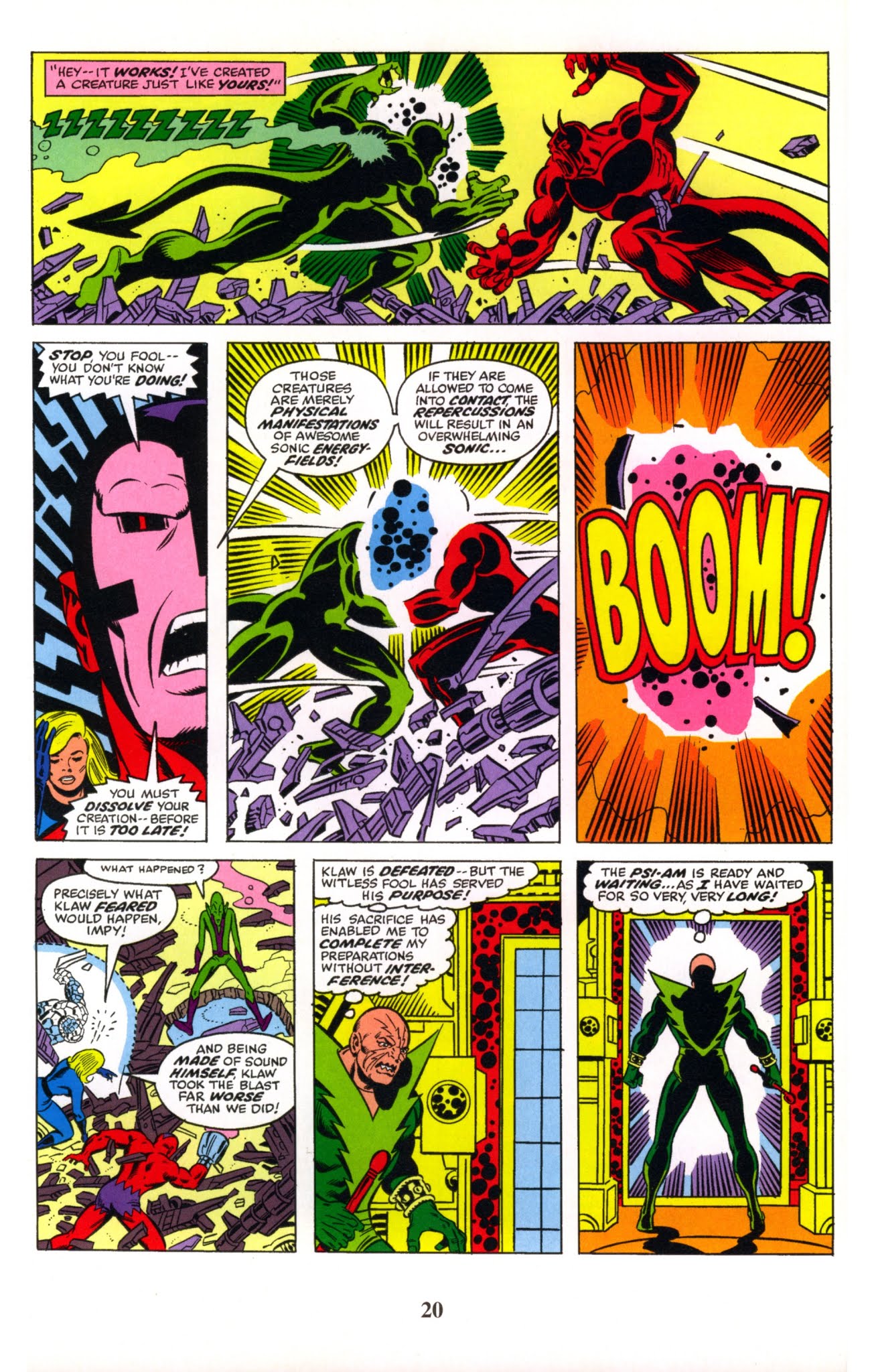 Read online Fantastic Four Visionaries: George Perez comic -  Issue # TPB 2 (Part 1) - 20