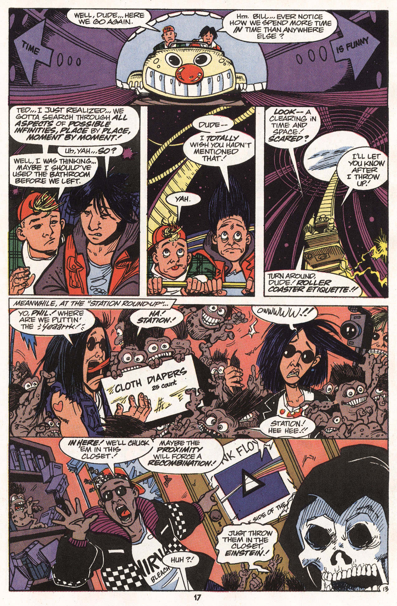 Read online Bill & Ted's Excellent Comic Book comic -  Issue #4 - 18